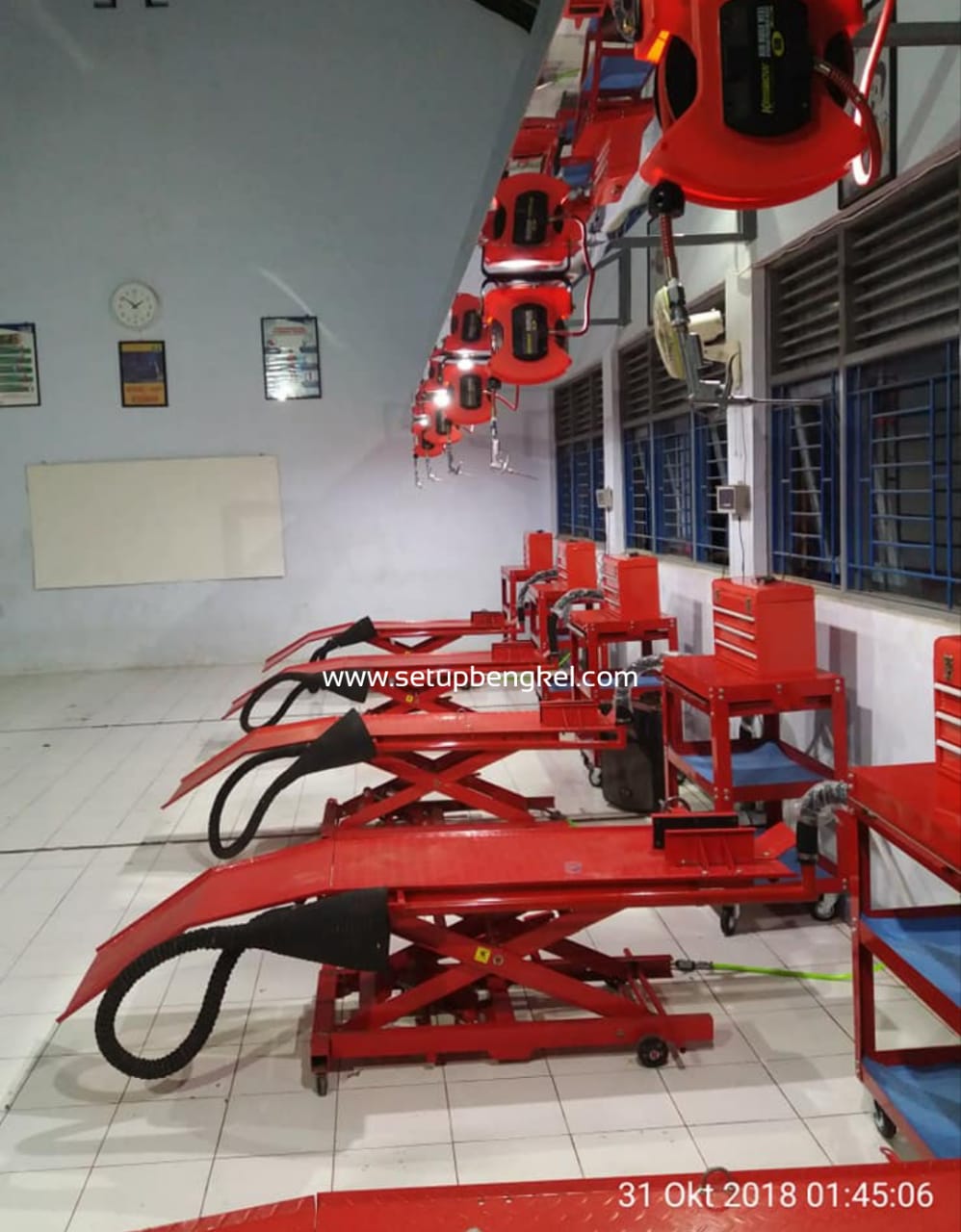 Set Up Bengkel - SMK N 1 Pemalang